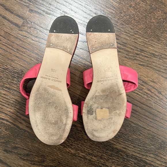 Manolo Blahnik Pallera Sandals - Picture 2 of 6